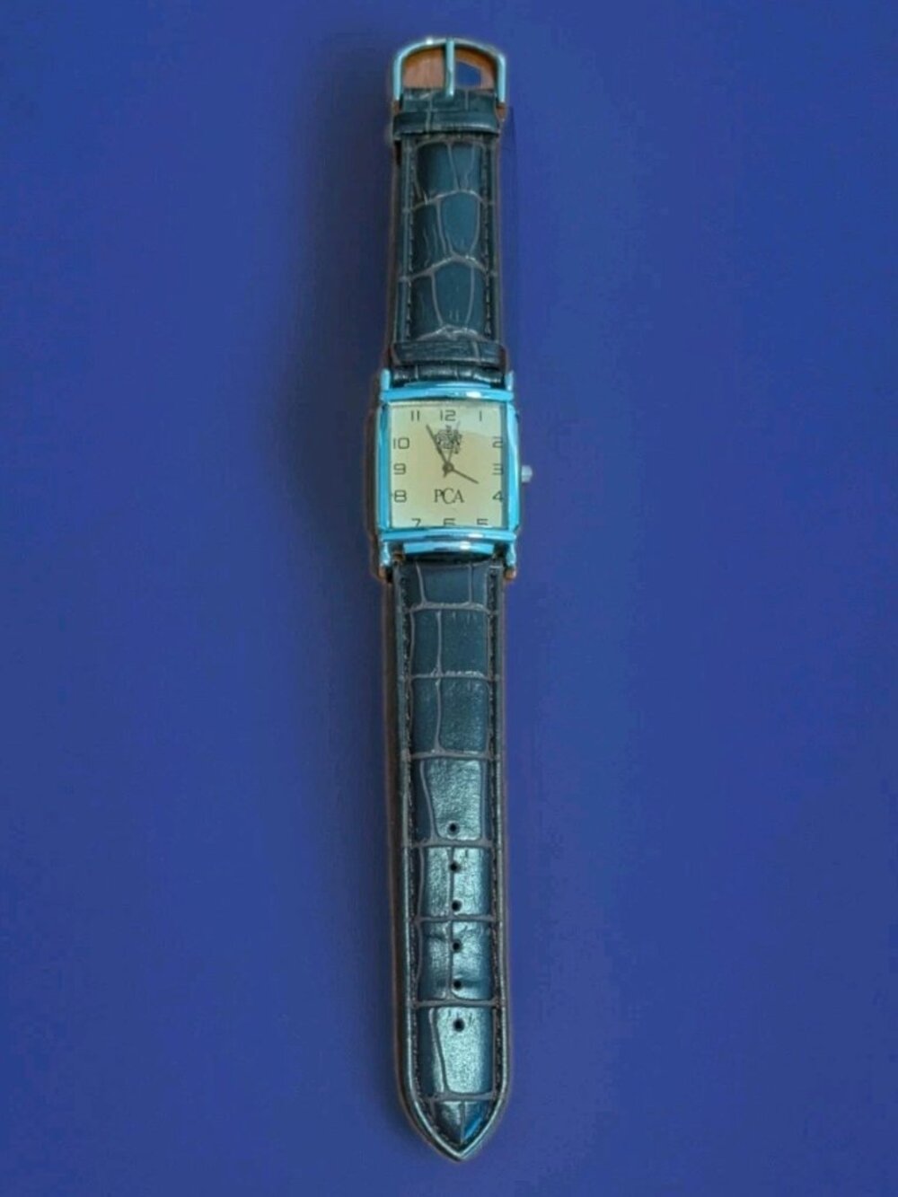 PCA Square Tank Style Wristwatch. Superb Condition, 9 1/8" Long